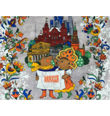Полотенце рогожка хлопок для кухни 60*40 см